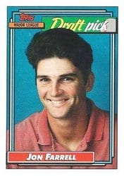 1992 Topps Base Set Jon Farrell #9 card