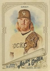 2018 Topps Allen & Ginter Base Set Jon Gray #178 card