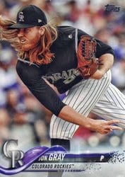 2018 Topps Base Set Jon Gray #9 card