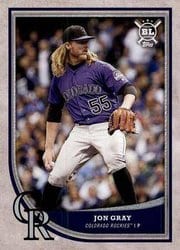 2018 Topps Big League Base Set Jon Gray #239 card