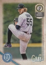 2018 Topps Gypsy Queen Base Set Jon Gray #93 card