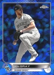 2022 Topps Chrome Sapphire Edition Base Set Jon Gray #161