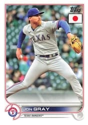 2022 Topps Japan Edition Base Set Jon Gray #64 card