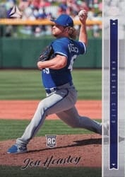 2022 Panini Chronicles Luminance Jon Heasley #8 card