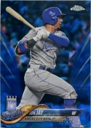 2018 Topps Chrome Sapphire Edition Base Set Jon Jay #492 card