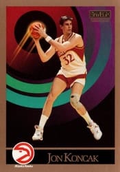 1990-91 SkyBox Base Set Jon Koncak #3 card