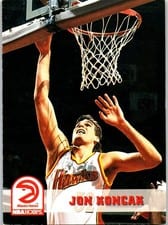 1993-94 Hoops Base Set Jon Koncak #302 card