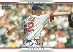 2007 Upper Deck Base Set Jon Lester #76 card