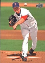 2008 Upper Deck Base Set Jon Lester #430 card