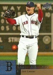 2009 Upper Deck Base Set Jon Lester #462 card