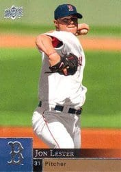 2009 Upper Deck Base Set Jon Lester #560 card