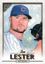 2018 Topps Gallery Base Set Jon Lester #158 card
