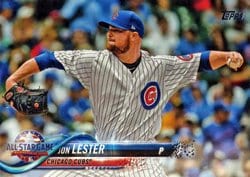 2018 Topps Update Base Set Jon Lester #US30 card
