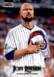 2019 Stadium Club Base Set Jon Lester #64 card