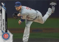 2020 Topps Chrome Ben Baller Edition Base Set Jon Lester #123 card