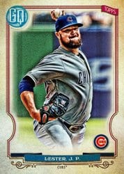 2020 Topps Gypsy Queen Base Set Jon Lester #172 card