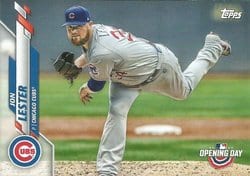 2020 Topps Opening Day Base Set Jon Lester #53 card