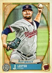 2021 Topps Gypsy Queen Base Set Jon Lester #12 card
