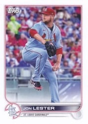 2022 Topps Mini Base Set Jon Lester #213 card