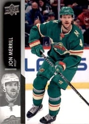2021-22 Upper Deck Base Set Jon Merrill #582 card