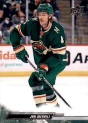 2022-23 Upper Deck Base Set Jon Merrill #86 card