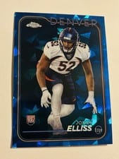 2024 Topps Chrome Sapphire Edition Rookies Autographs Sapphire Jonah Elliss #RA-JEL card
