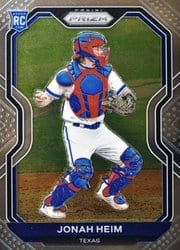 2021 Panini Prizm Base Set Jonah Heim #143 card
