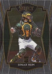 2021 Panini Select Base Set Jonah Heim #134 card