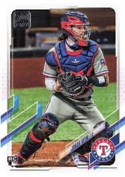 2021 Topps Base Set Jonah Heim #628 card