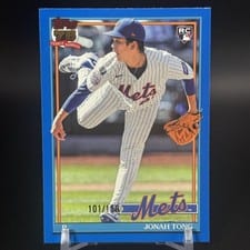 2026 Topps 1991 Topps Jonah Tong #91B2-14 card