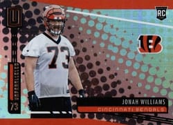 2019 Panini Unparalleled Base Set Jonah Williams #211 card