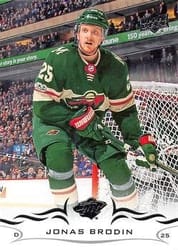 2018-19 Upper Deck Base Set Jonas Brodin #89 card