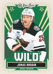 2025-26 O-Pee-Chee Base Retro Jonas Brodin #208 card