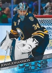 2020-21 Upper Deck Base Set Jonas Johansson #228 card