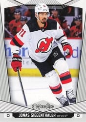 2024-25 O-Pee-Chee Base Set Jonas Siegenthaler #366 card