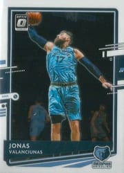 2020-21 Donruss Optic Base Set Jonas Valanciunas #128 card