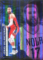 2021-22 Panini Illusions Base Set Jonas Valanciunas #84 card