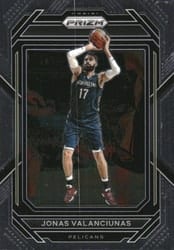 2022-23 Panini Prizm Base Set Jonas Valanciunas #219 card