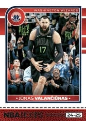 2024-25 Hoops Base Set Jonas Valanciunas #229 card