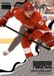2022-23 SkyBox Metal Universe Skybox Premium Prospects Jonatan Berggren #PP-28 card