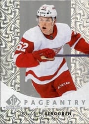 2022-23 SP Authentic Pageantry Jonatan Berggren #P-65 card