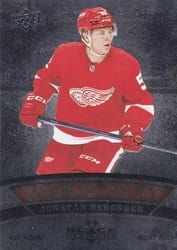 2022-23 Upper Deck 2006-07 Black Diamond Retro Jonatan Berggren #BD-23 card