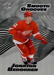 2022-23 Upper Deck Smooth Grooves Jonatan Berggren #SG30 card
