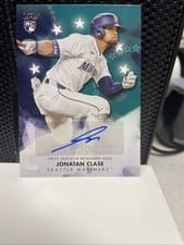 2024 Topps Update Baseball Stars Autographs Jonatan Clase #BSAU-JCL card