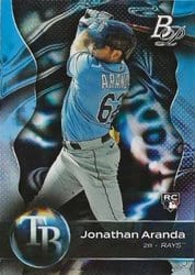 2023 Bowman Platinum Base Set Jonathan Aranda #80 card