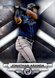 2023 Bowman Sterling Base Set Jonathan Aranda #BSR-35 card