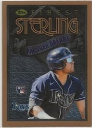 2023 Finest Flashbacks Base Set Jonathan Aranda #1 card