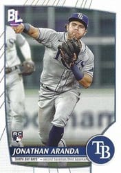 2023 Topps Big League Base Set Jonathan Aranda #12 card