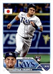2023 Topps Japan Edition Base Set Jonathan Aranda #171 card
