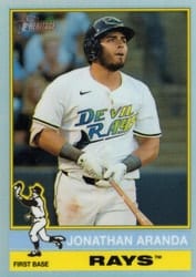 2025 Topps Heritage Base Set Jonathan Aranda #530c card